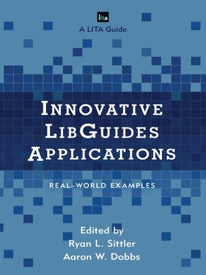 cover image of Innovative LibGuides Applications